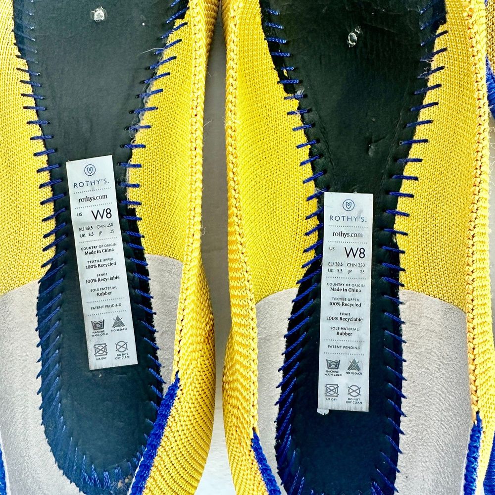 Rothy's Yellow Flats - Picture 8 of 9